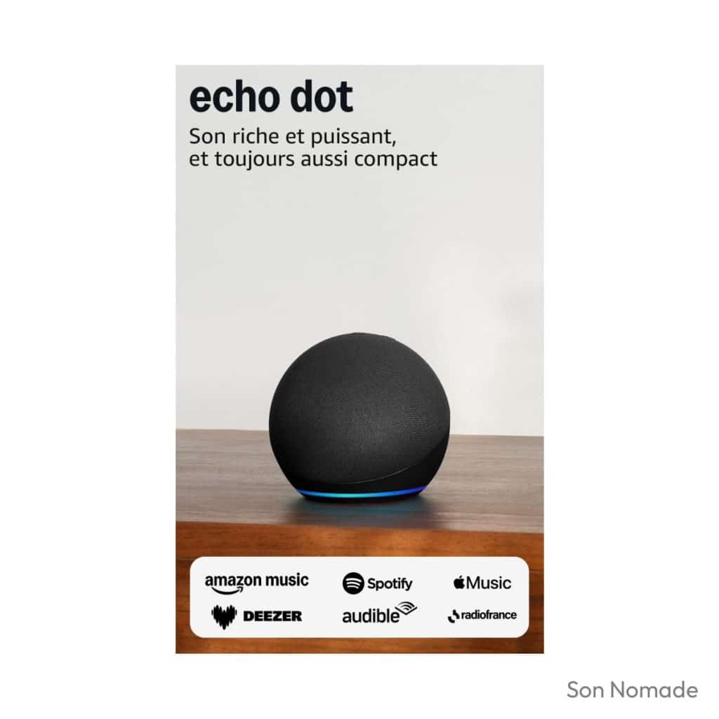 Enceinte bluetooth connectée Amazon Echo Dot nouvelle génération