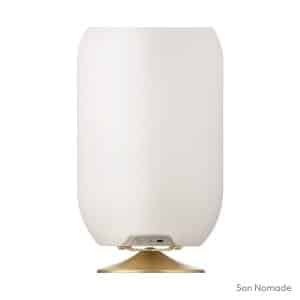 Enceinte bluetooth lampe Kooduu Atmos Laiton