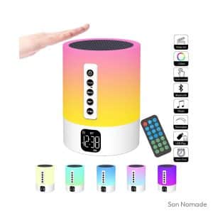 Enceinte de chevet bluetooth veilleuse enfant machine bruit blanc